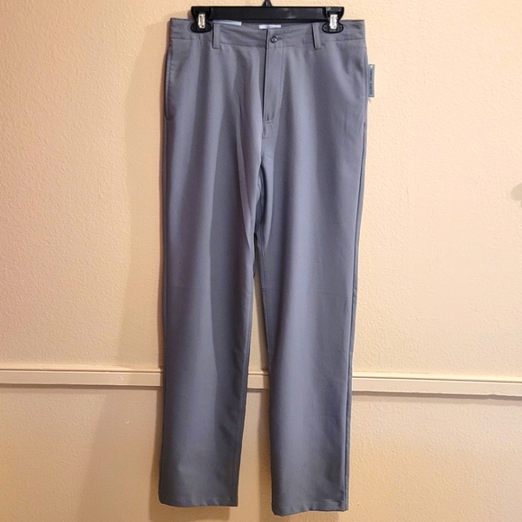 Class Club Modern Fit Adjustable Waist Gray Pants Sz 20 Measure Approx 2… - Picture 2 of 12